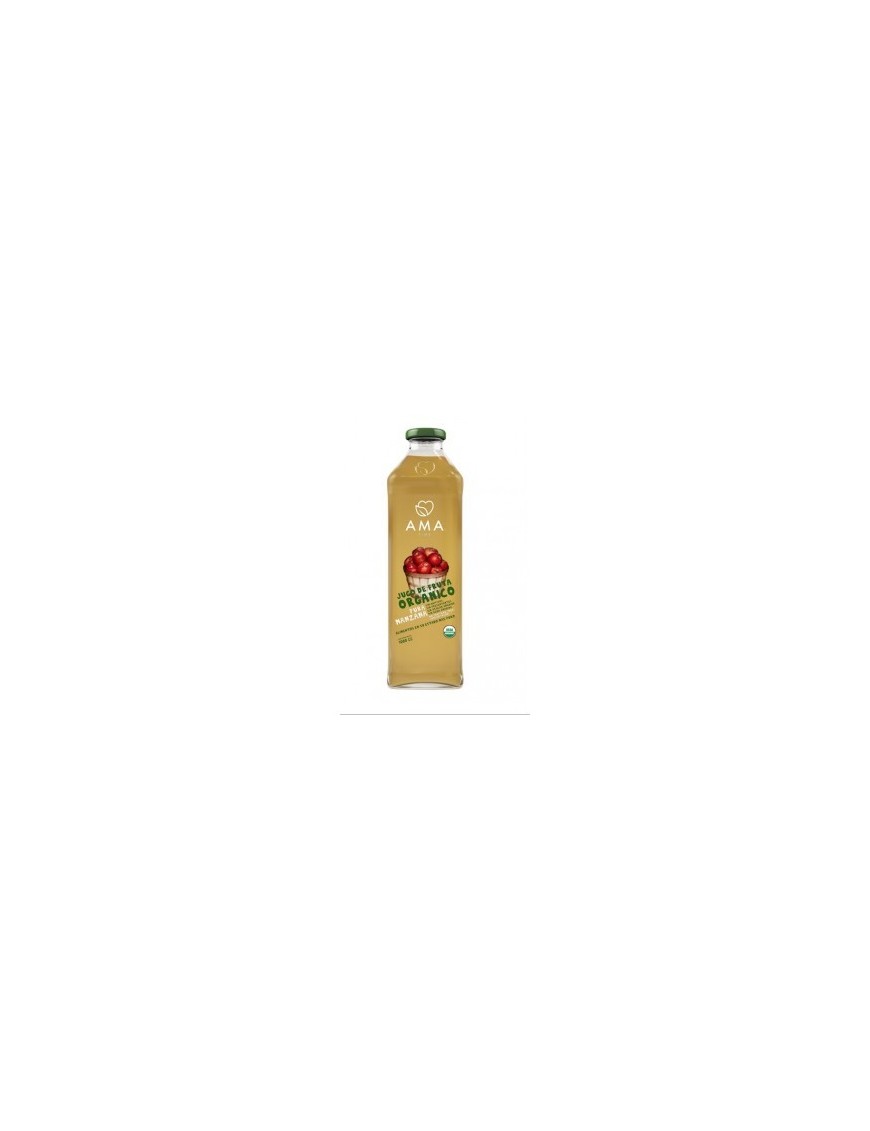 Jugo manzana organico 1 litro Marca Ama