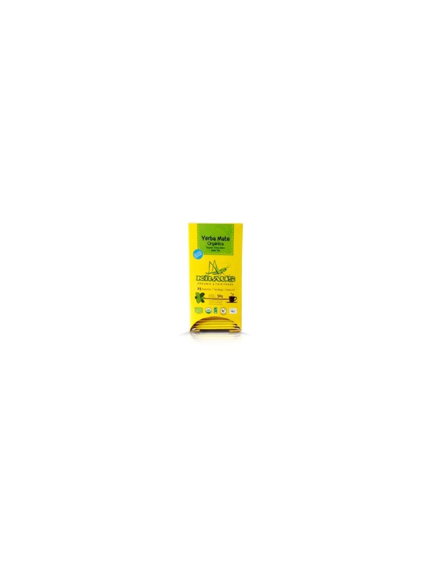 YERBA MATE ORGANICA 25 SOBRES  50GRS