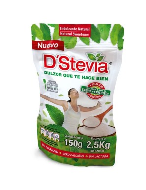 ENDULZANTE DSTEVIA DOY PACK GRANULADO 150GR