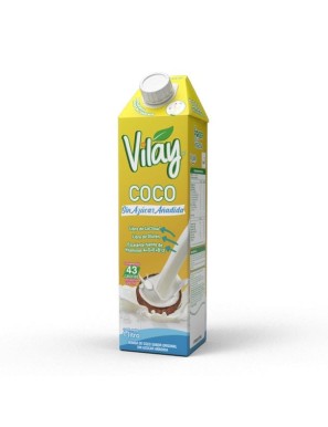 BEBIDA VEGETAL COCO SIN AZUCAR  - 1L  (12 UNIDADES)