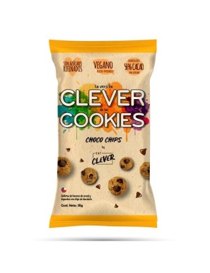 GALLETAS CLEVER BALLS CHOCO CHIPS 30 GR