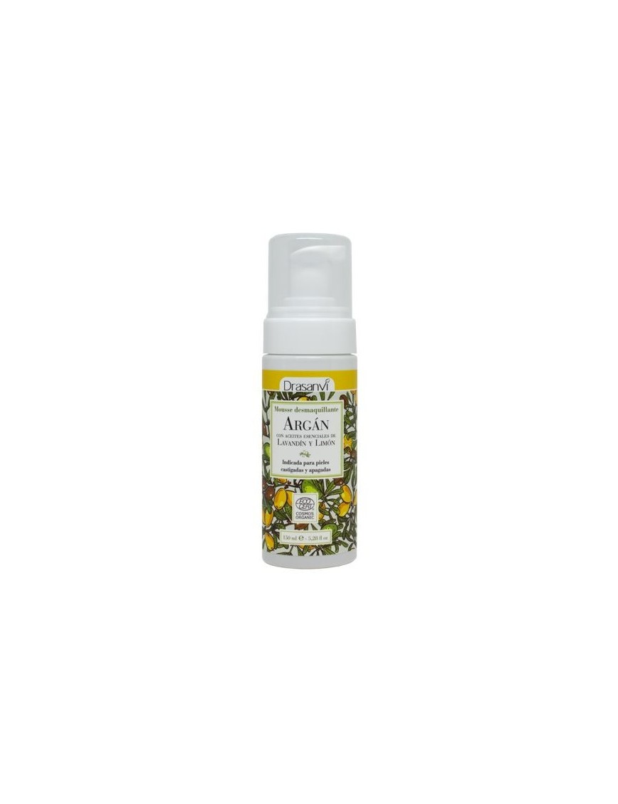 MOUSSE DESMAQUILLANTE DE ARGAN BIO 150 ML