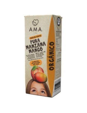 JUGO MANZANA MANGO ORGANICO 200 CC (PACK 3 UNIDADES)