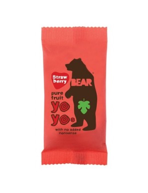 Rollitos de fruta sabor frutilla 20 gramos Marca Bear