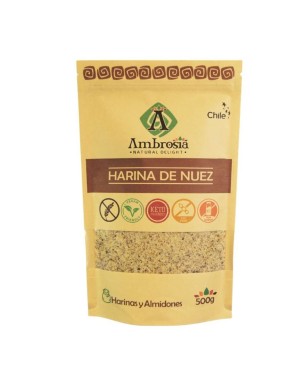 Harina de nuez  500 gramos Marca Ambrosia