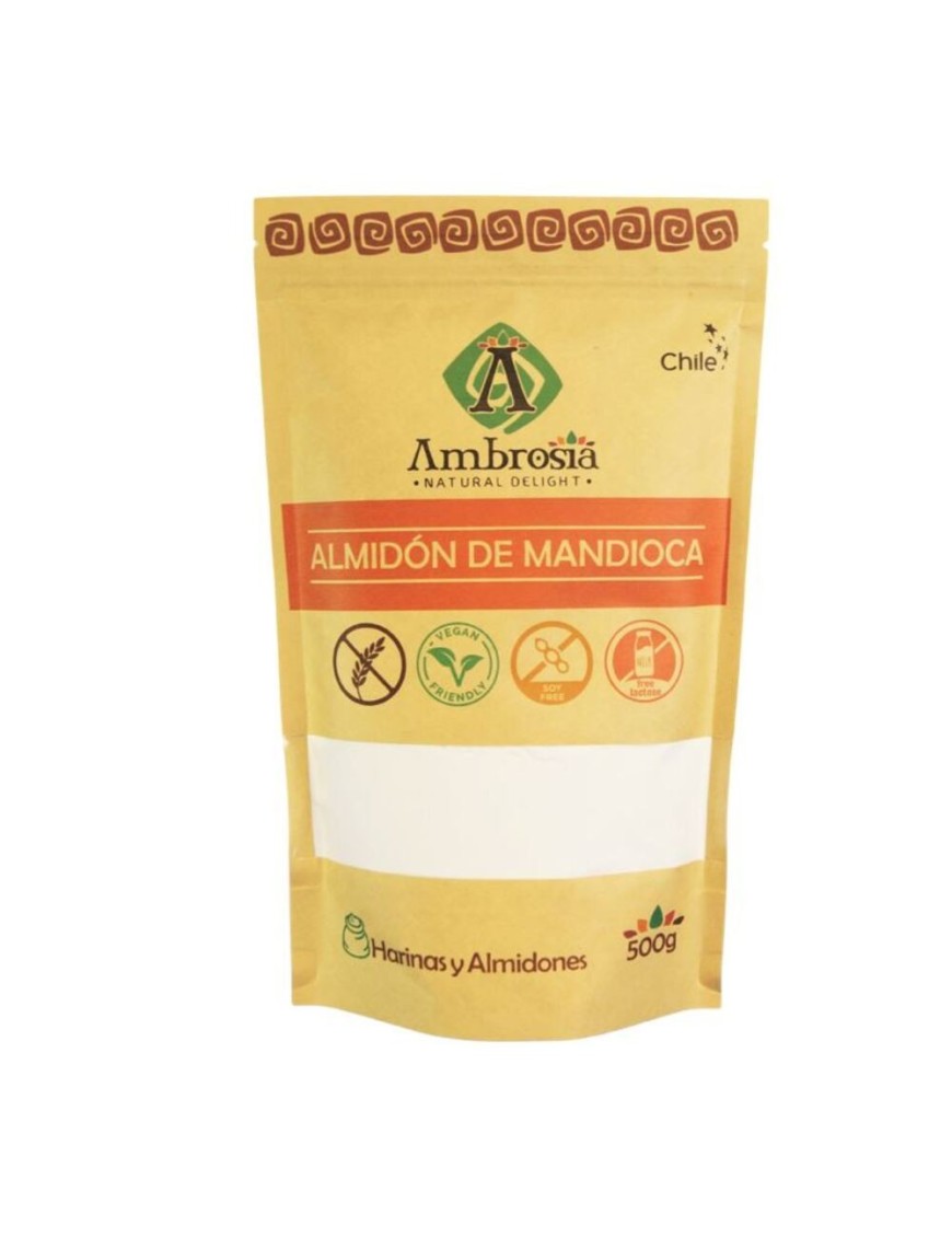 Almidon de mandioca 500 gramos Marca Ambrosia