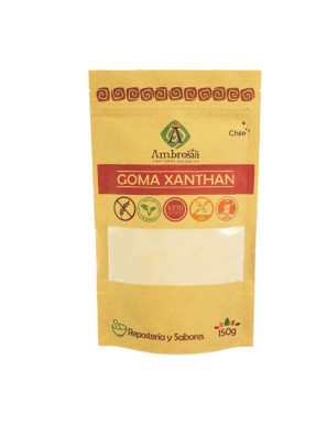 Goma xanthan 150 gramos Marca Ambrosia