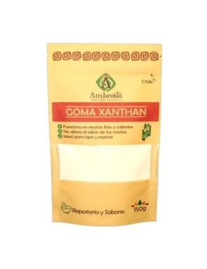 Goma xanthan 150 gramos Marca Ambrosia