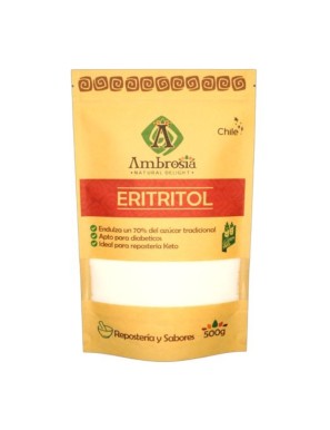 Eritritol 500 gramos Marca Ambrosia