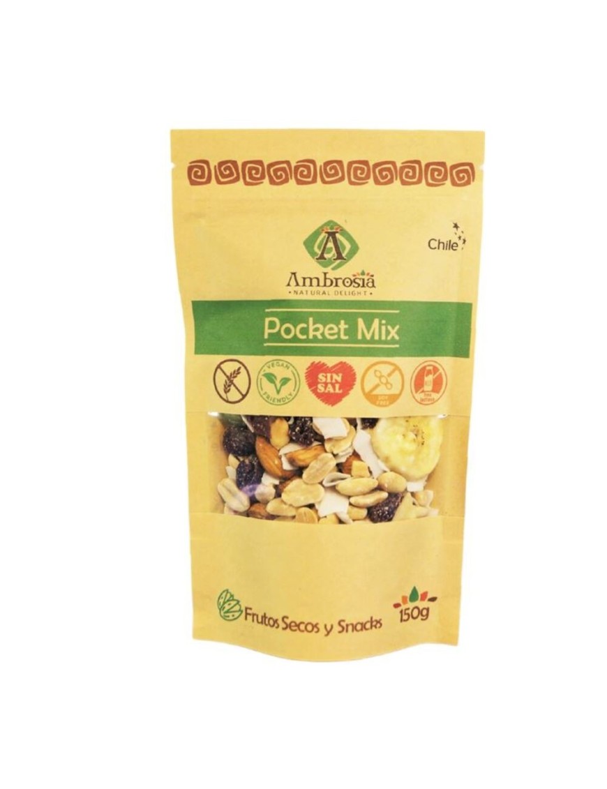 Pocket mix sin sal 150 gramos Marca Ambrosia