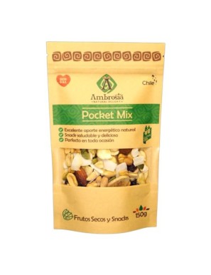 Pocket mix sin sal 150 gramos Marca Ambrosia