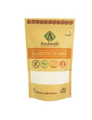 Almidon de maiz  500 gramos Marca Ambrosia