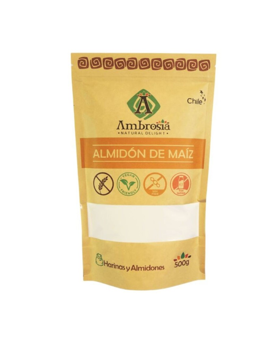 Almidon de maiz  500 gramos Marca Ambrosia
