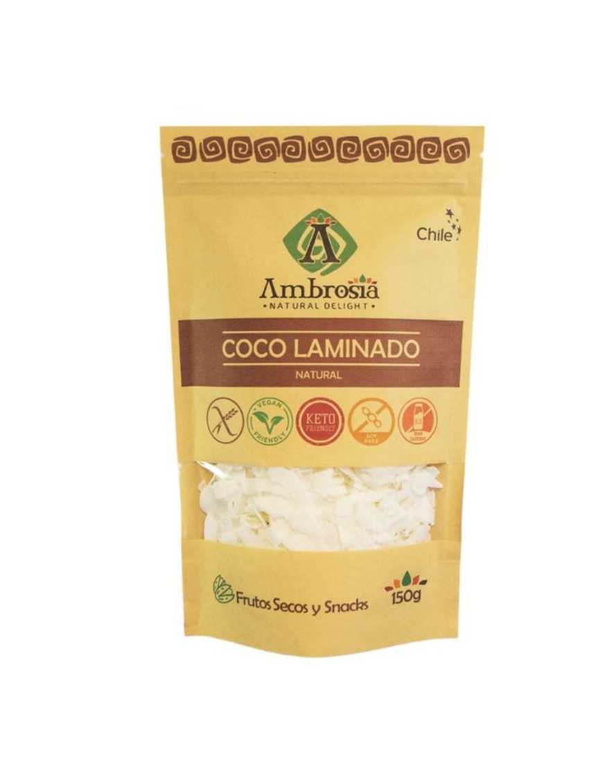 Coco laminado 150 gramos Marca Ambrosia