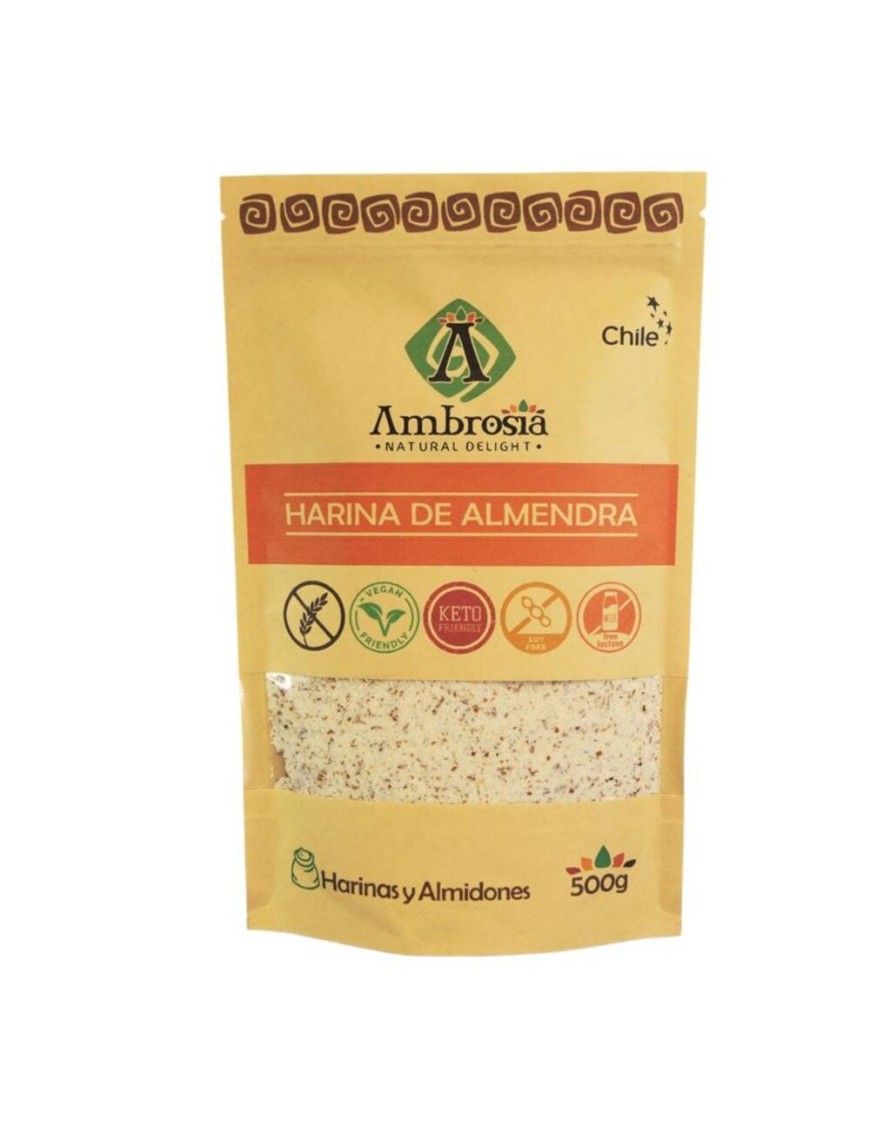 Harina de almendra 500 gramos Marca Ambrosia