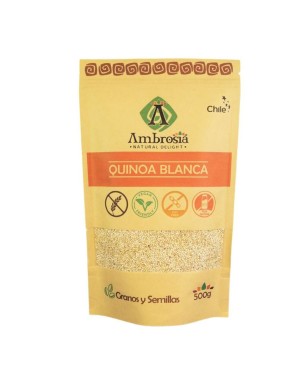 Quinoa blanca 500 gramos Marca Ambrosia