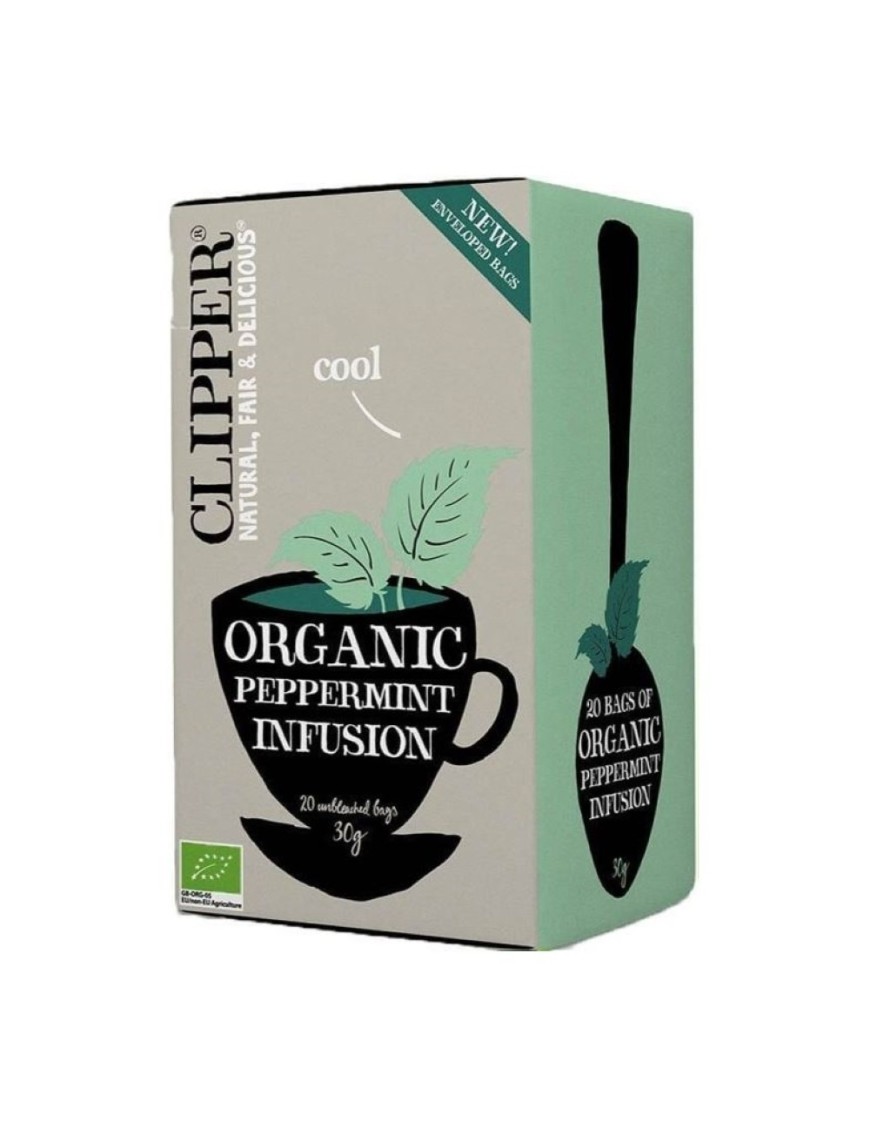 Infusion menta organica 20 sobres Marca Clipper