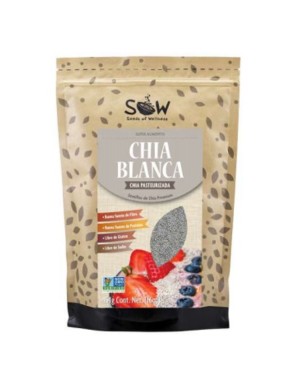 Chia blanca sow 454 gramos Marca Sow