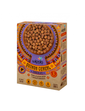 Cereal chocolate y quinua 200 gramos Marca Wipala