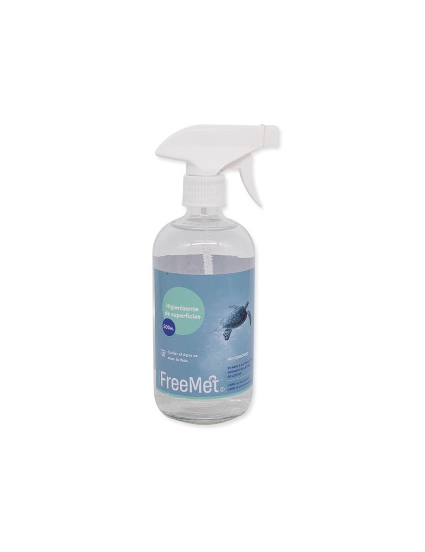 Higienizante alcohol 70% 500 cc Marca Freemet