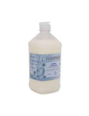 Jabon liquido natural recarga 1 litro Marca Freemet