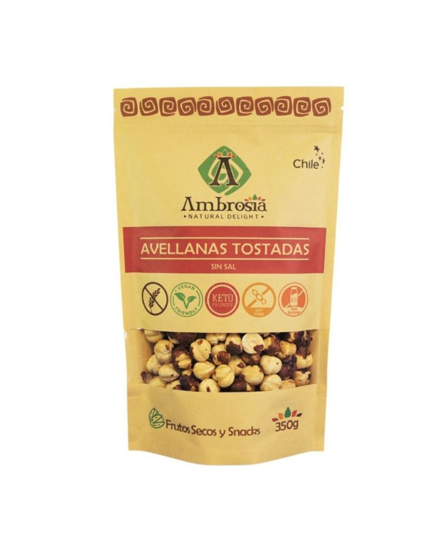 Avellana tostada 350 gramos Marca Ambrosia