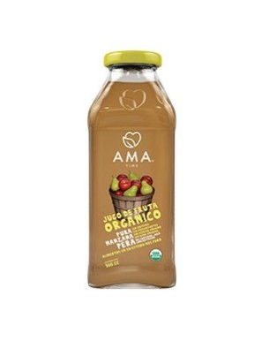 Jugo manzana pera organico 300 cc Marca Ama