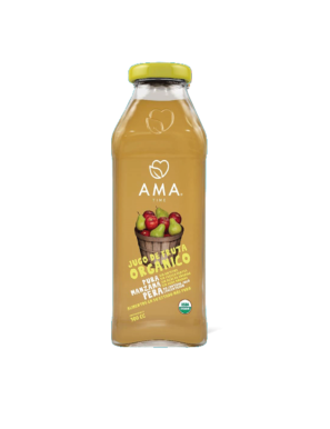 Jugo manzana pera organico 300 cc Marca Ama