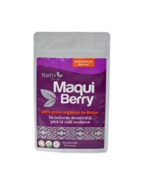 ML - Maqui organico berry powder 60 Marca Nativ For Life