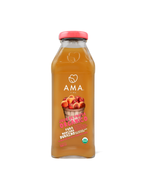 JUGO MANZANA DURAZNO ORGANICO 300 CC