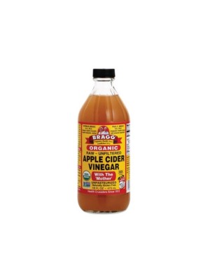 Vinagre de sidra de manzana organico 473 cc Marca Bragg
