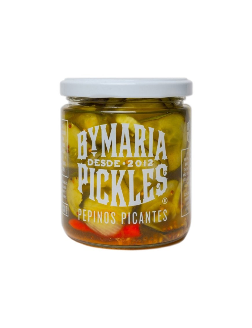 Pepinos picantes 450 gramos Marca By Maria