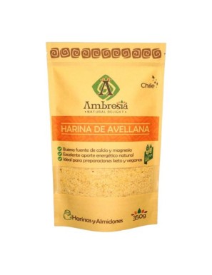 Harina de avellana 500 gramos Marca Ambrosia