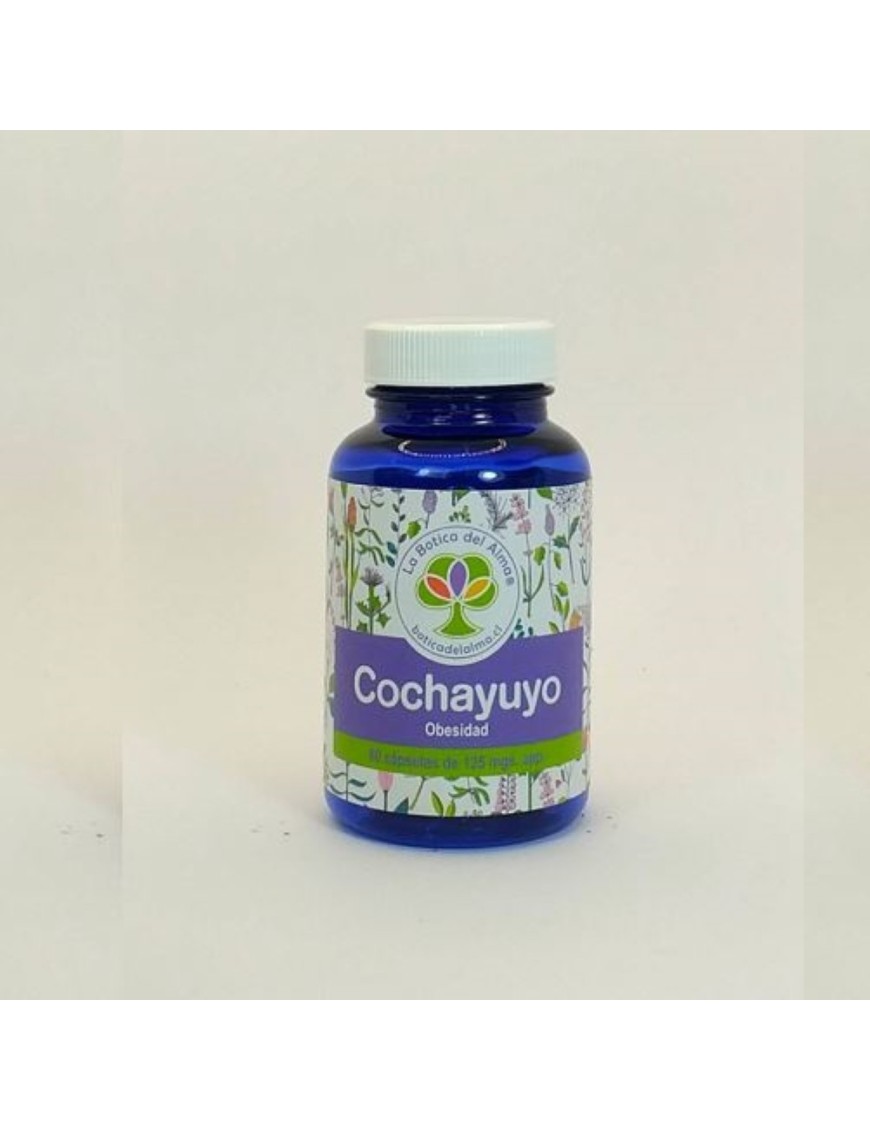 Cochayuyo capsulas medicinales 60 unidades de 125 miligramos Marca La Botica del Alma