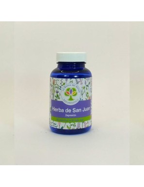 Hierba de san juan capsulas medicinales 60 unidades de 80 miligramos Marca La Botica del Alma