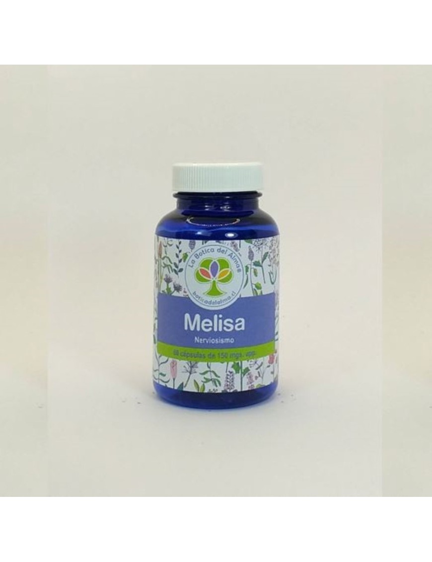 Melisa capsulas medicinales 60 unidades de 150 miligramos Marca La Botica del Alma