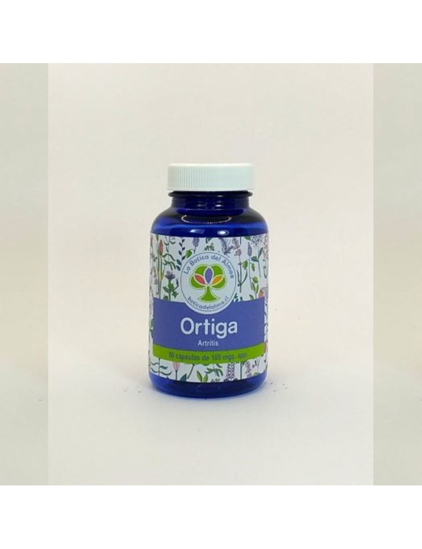 Ortiga capsulas medicinales 60 unidades de 105 miligramos Marca La Botica del Alma