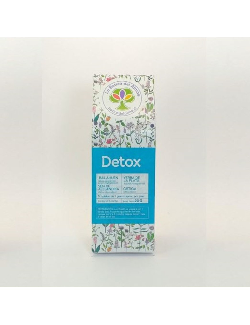 Mix detox infusion medicinal 20 gramos Marca La Botica del Alma