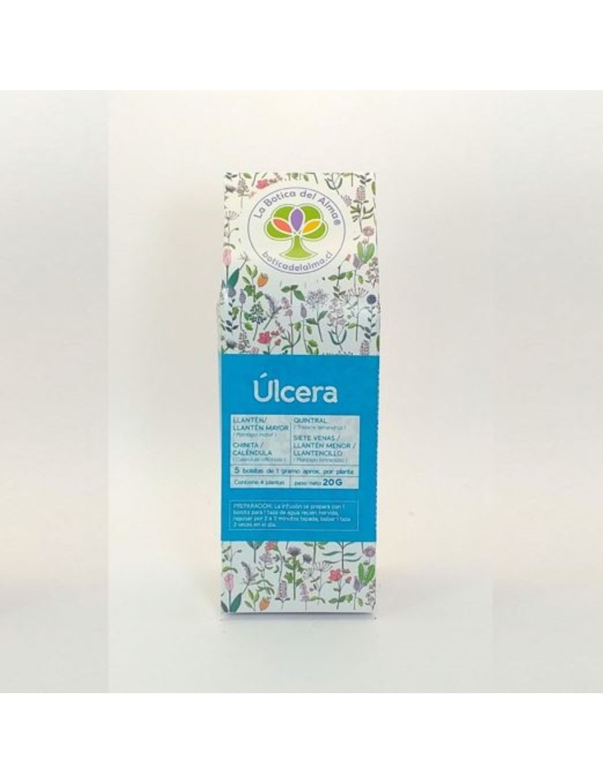 Mix ulcera infusion medicinal 20 gramos Marca La Botica del Alma