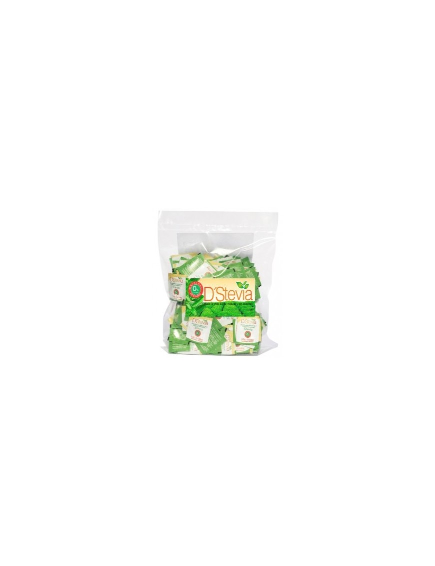 ENDULZANTE DSTEVIA 500 SOBRES 400GR