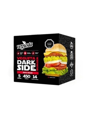 Dark side burger 450 gramos Marca Vegusta