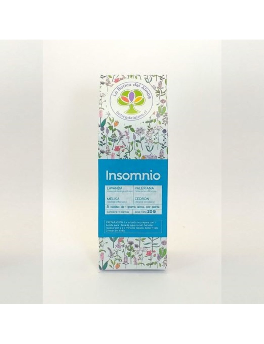 Mix insomnio infusion medicinal 20 gramos Marca La Botica del Alma