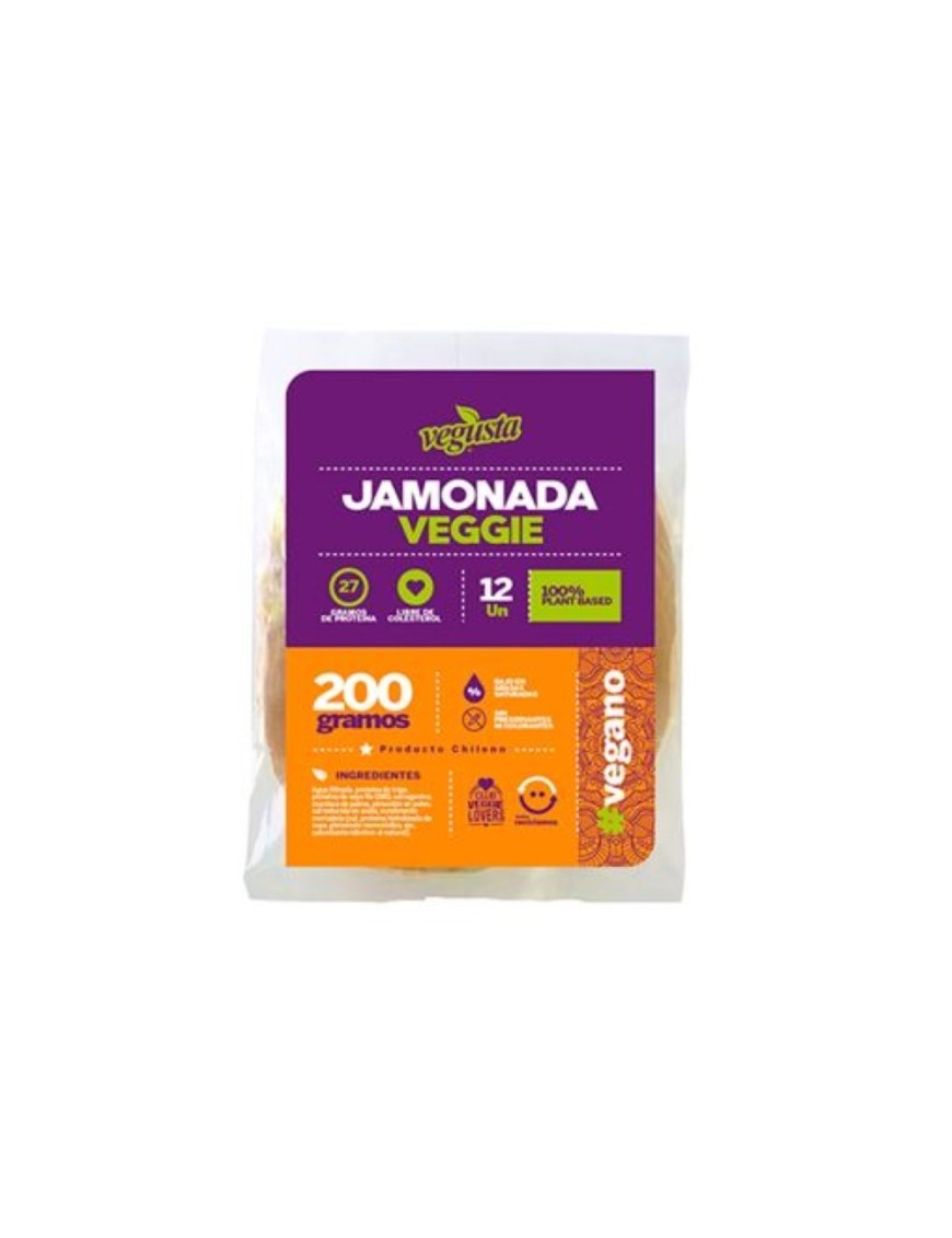 Jamonada veggie 200 gramos Marca Vegusta