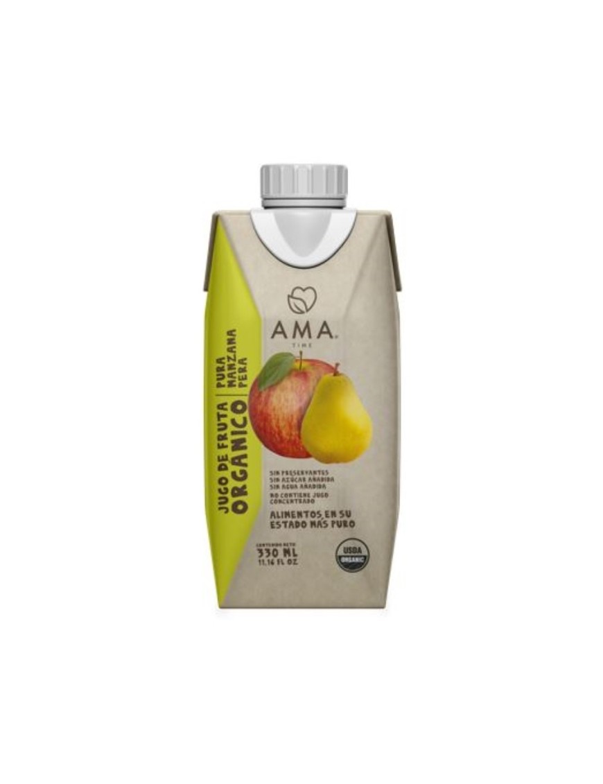 Jugo manzana pera 330 cc Marca Ama