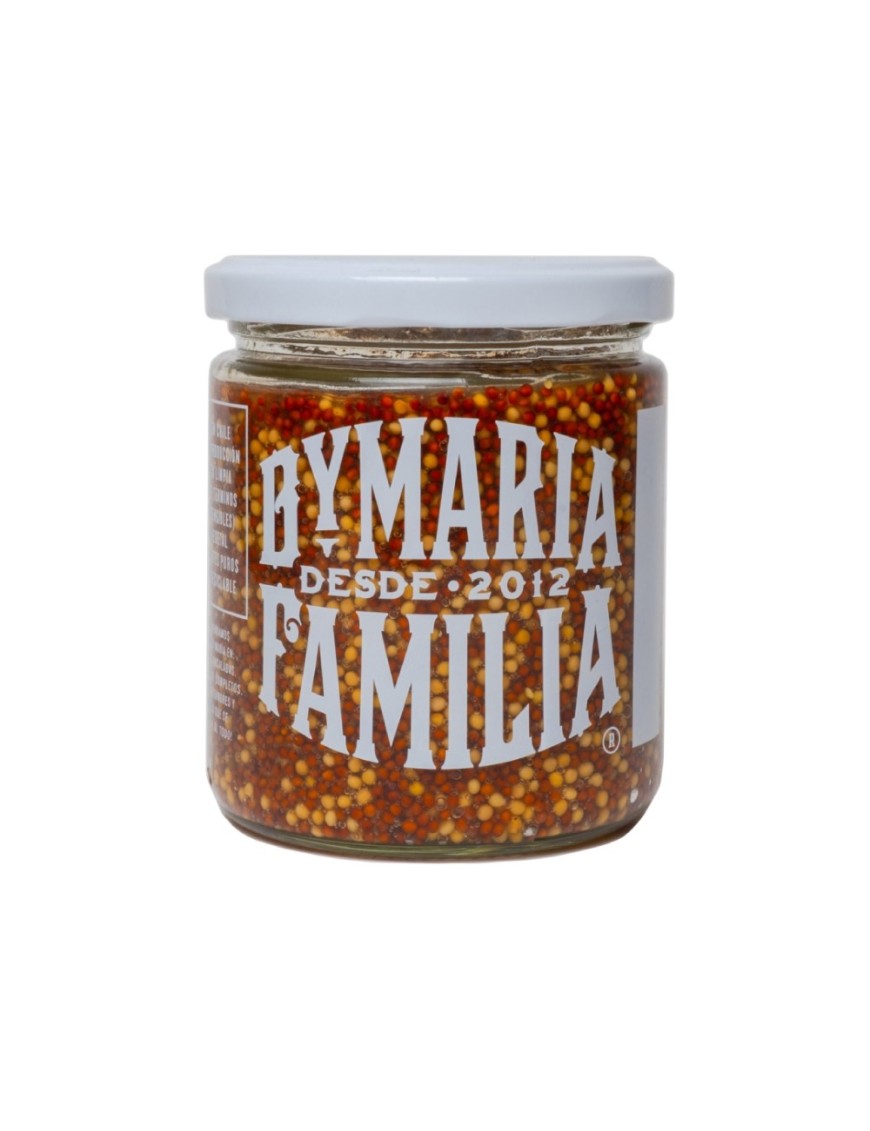 Mostaza triple crunch 450 gramos Marca By Maria