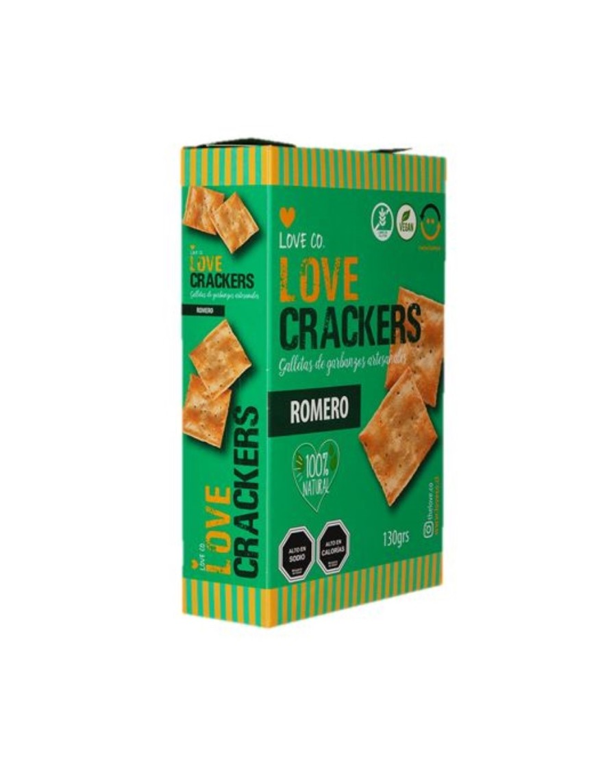 Love crackers romero 130 gramos Marca Loveco