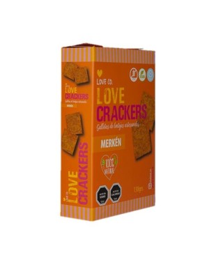 Love crackers lentejas merken 130 gramo Marca Loveco
