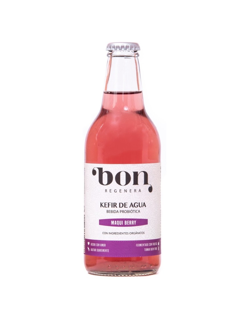 Kefir de agua maqui berry 330 cc Marca Bon