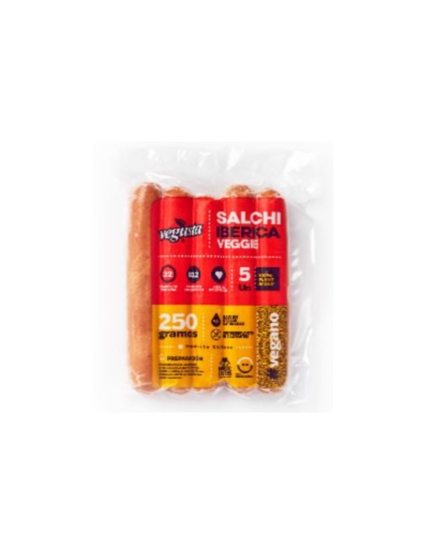 Salchi iberica 250 gramos Marca Vegusta