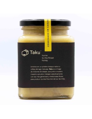 Miel de ulmo batida 975 gramos Marca Taku
